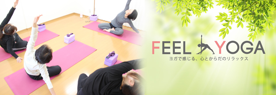 FEEL YOGA ヨガで感じる、心とからだのリラックス